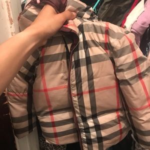 Burberry reversible coat